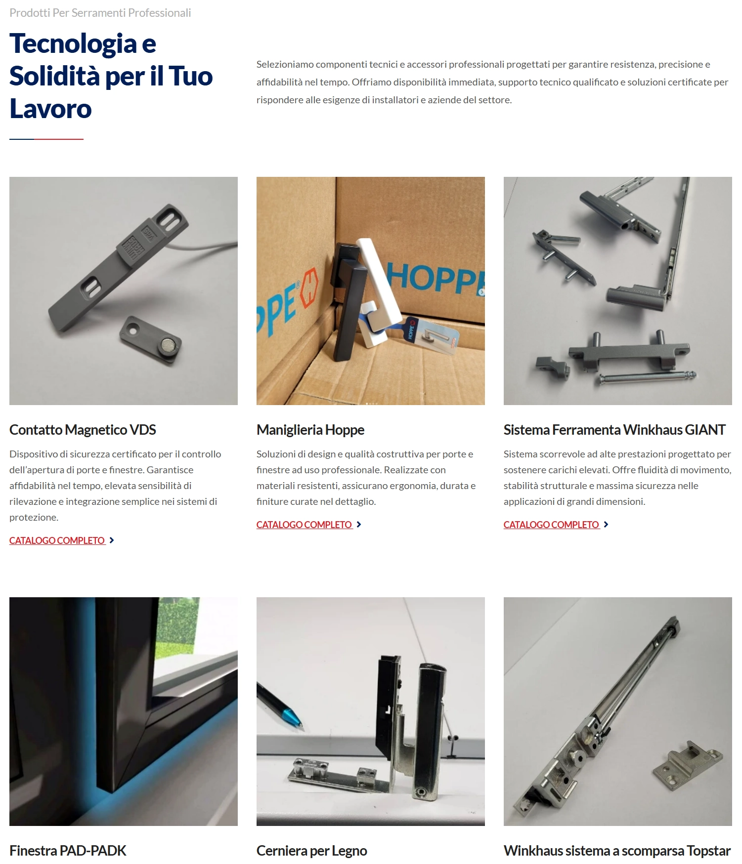 Catalogo e prodotti Ferrfast